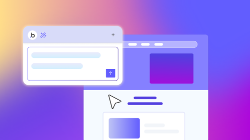 An AI module in front of a web app
