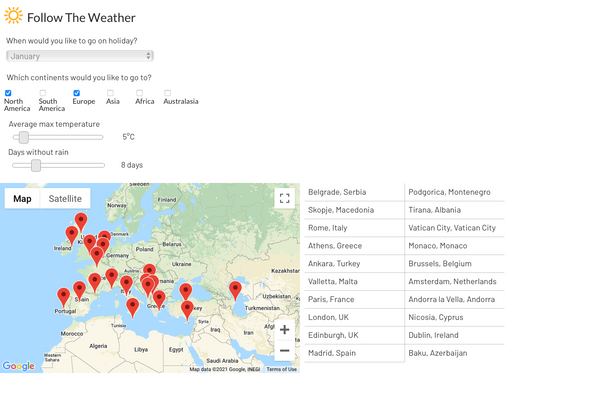 Bubble App of the Day: Follow the Weather