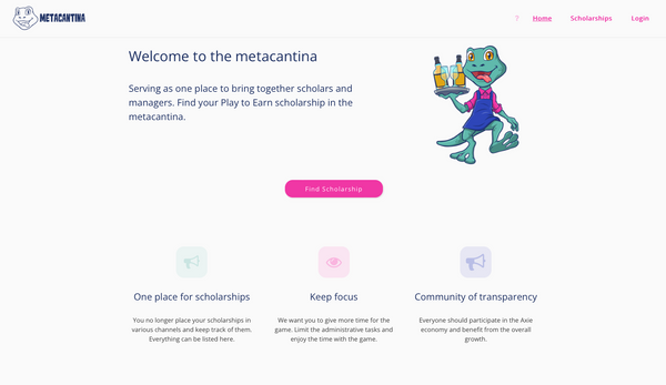 Bubble App of the Day: The Metacantina