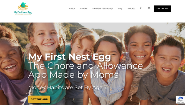 Bubble App of the Day: My First Nest Egg