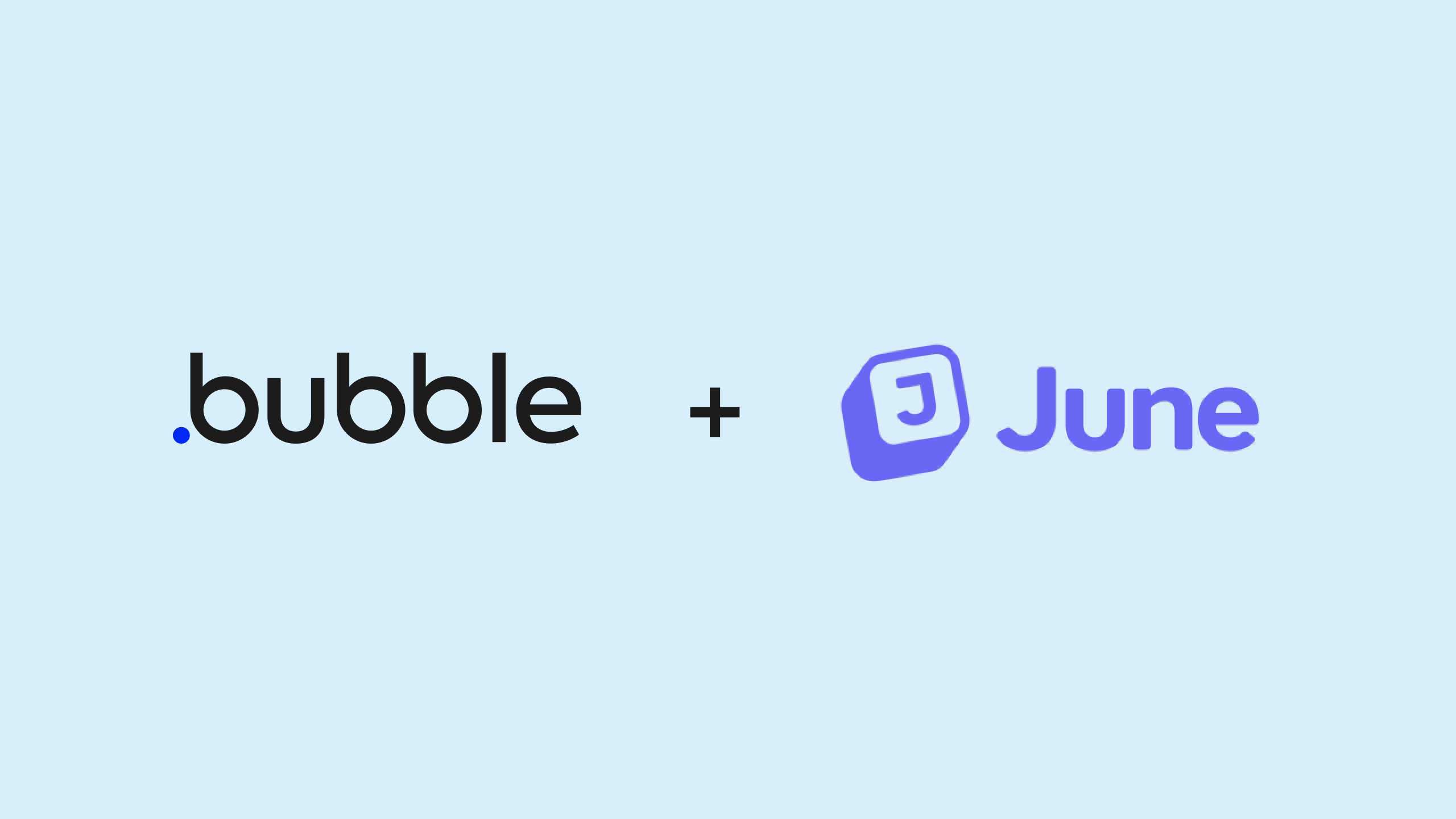 June.so + Bubble: Automated Product Analytics for B2B SaaS Apps