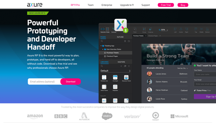 Axure RP Review: No-Code Prototype and Wireframe Tool