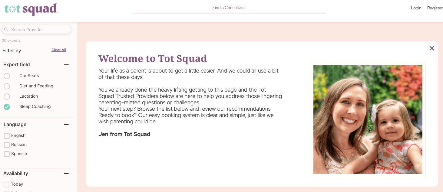 How Tot Squad Uses No-Code to Assist New Parents With Their Young Children